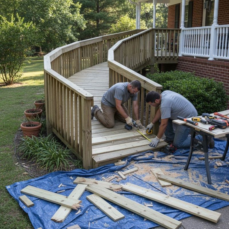 Wood Ramp Repair in Littleton, CO