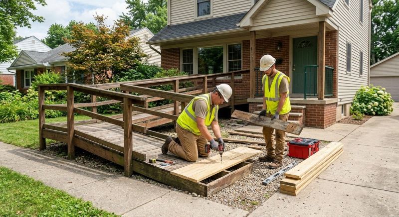 Wood Ramp Repair in Denver, CO